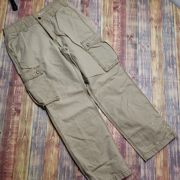 Carhartt Other - CARHARTT RELAXED 32X32 TAN CARGO STYLE